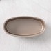 Bakerdream Champagne Bakeware Mold Oval Cheese Cake Mold Nonstick Baking Pan Tool Carbon Steel Cake Pan for Kitchen Oval Shape - B0793D8CJW